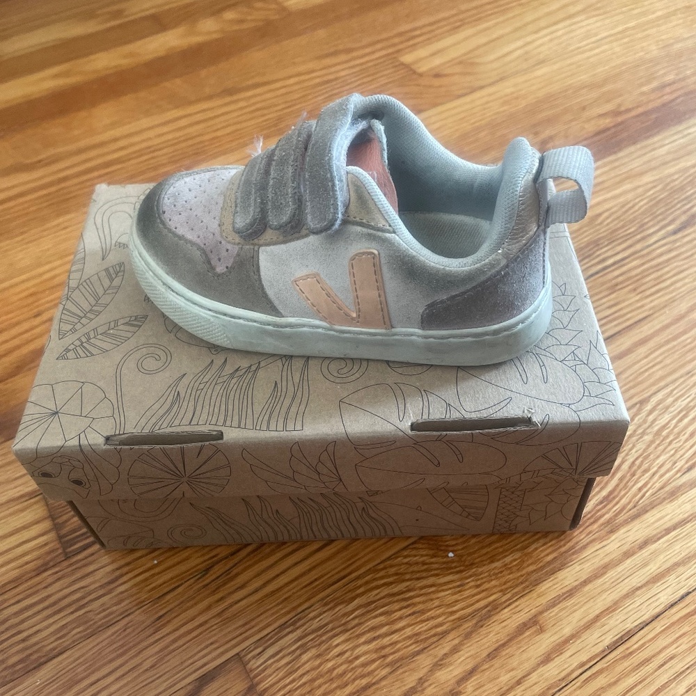 Veja Small V-10 Suede sneakers